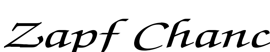 Zapf Chancery Medium Italic Ex cкачати шрифт безкоштовно